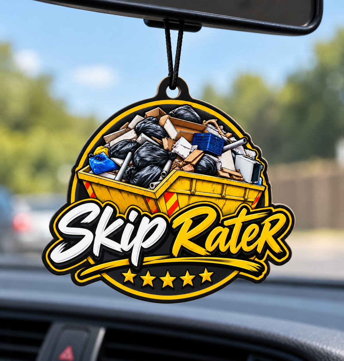 Skip Rater Vehicle Air Freshener